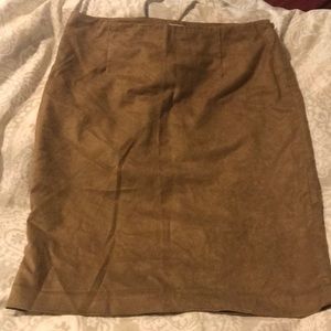 Catos Suede pencil skirt